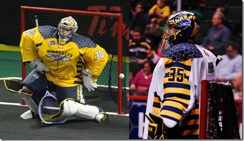 Carlson (left) and Kirk