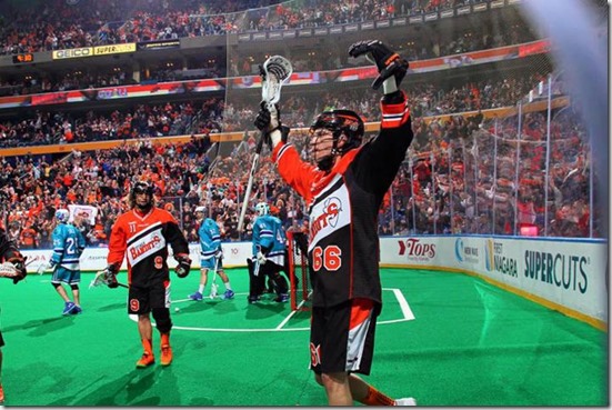 Buffalo fans cheering Kedoh Hill