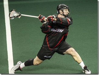 Joel McCready - I would not want to be on the receiving end of this shot.