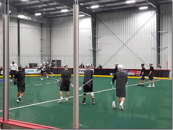 The Mammoth warm up (photo credit: me)